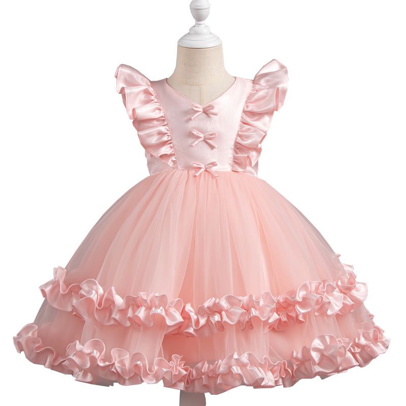 birthday girl smocked dress Floral Wreath 1st Birthday Tutu Outfit