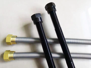 For CSA Certified Flexible Stainless <strong>Steel</strong> Gas Hose Connector Kit Hot Selling for Stove &amp; Dryer <strong>Pipe</strong> Gas Line for Dryer &amp; Stove - Product Image 5