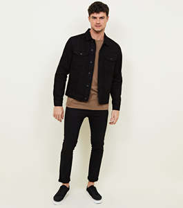 Veste en jean pour homme, fabrication pakistanaise, emballage personnalisé, prix compétitif, qualité supérieure, effet délavé à l'acide, effet délavé soleil. - Product Image 6