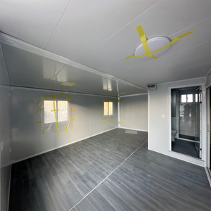 Maison conteneur extensible de 20 pieds, Villa extérieure de luxe préfabriquée pliable en acier, Bâtiment de bureau personnalisable, Hôtel, <span class=keywords><strong>Prix</strong></span> usine - Product Image 3