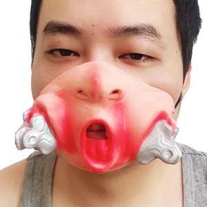 Máscara <span class=keywords><strong>de</strong></span> Látex <span class=keywords><strong>de</strong></span> Terror para Juegos <span class=keywords><strong>de</strong></span> <span class=keywords><strong>Rol</strong></span>, Máscara Facial Completa, Accesorios <span class=keywords><strong>de</strong></span> Protección para Escenas <span class=keywords><strong>de</strong></span> <span class=keywords><strong>Juego</strong></span> Realistas, para Halloween, Navidad, Calavera, Campo <span class=keywords><strong>de</strong></span> Batalla, Esqueleto - Product Image 1