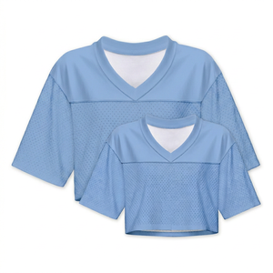 เสื้อเจอร์ซีย์ตาข่ายโพลีเอสเตอร์พรีเมียม 100% น้ำหนักเบา ระบายอากาศได้ดี แห้งเร็ว สำหรับทีมกีฬาบุรุษ ผู้ผลิตจำหน่ายส่ง - Product Image 1