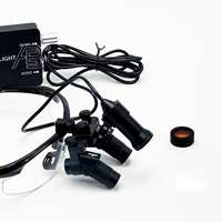 Loupes dentaires binoculaires 4.0X avec lampe frontale filaire – Loupes chirurgicales médicales 3.0X, 4.0X, 5.0X, 6.0X