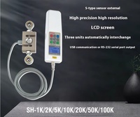 Sundoo SHB-10K dinamometer Digital portabel 10000N seri tipe-s eksternal alat pengukur kekuatan Push-Pull elektronik