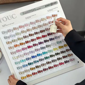 ชุดเจลทาเล็บเจลทาเล็บเจลยูวีสี100ทรง CATEYE แม่เหล็ก TPU - Product Image 1