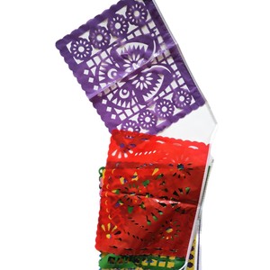 Drapeaux guirlandes personnalisés <span class=keywords><strong>en</strong></span> PE découpés à l'emporte-pièce pour anniversaire, remise de diplôme, Mexique - Product Image 5