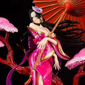 Figuras de Anime de PVC Personalizadas OEM de Alta Calidad, Juguetes de Acción y Juguetes de 27 cm, Chica Sexy de Tiens, Baile <span class=keywords><strong>Kabuki</strong></span>, Figura de una Pieza, Boa Hancock - Product Image 2