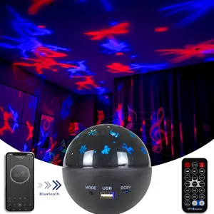 Factory Direct Sale 60w Rotating LED Colorful Starry Sky Projector Lamp For Children's Room Bedroom