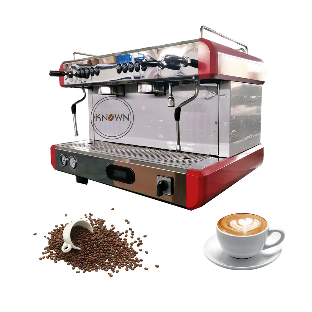 2023 Commercial Cafe Machine Traditionelle Espresso maschine mit CE-Zertifizierung