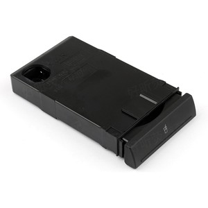 Portavasos Telescópico 4B0862534D para Audi A6 C5 1998-2005, Plástico Negro para Consola Central, Almacenamiento para Vasos - Product Image 2