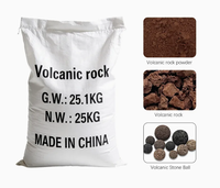 Bloc de roche volcanique de basalte noir et rouge naturel 100 % naturel pour l'amélioration des sols, l'aquaculture, l'aménagement paysager, le barbecue et comme diffuseur