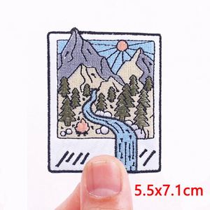 Cartoon / Outdoor Iron <b>on</b> <b>Patch</b> Embroidery Adventure <b>Patches</b> <b>Sewing</b> Fabric <b>Patch</b> for Decoration - Product Image 3