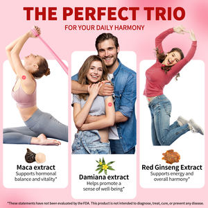 SOLOTREE toptan hızlı etkili biyobozunur aşk yamalar su geçirmez organik Vegan Maca özü Transdermal yamalar Libido için - Product Image 2