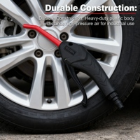 Pistolet souffleur de poussière pour enrouleur de tuyau d'air, pistolet pneumatique pour éliminer la poussière et la saleté de toute la voiture, outil de detailing automobile