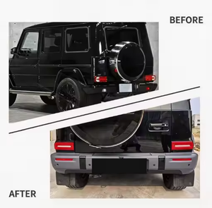 Kit de Parachoques Auron para Mercedes G500 W463 2006-2018, Juego Completo Delantero y Trasero con Clips, Piezas de Repuesto para Reparación - Product Image 3