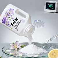 Poudre concentrée de blanchiment à l'oxygène neutre de haute qualité, écologique, parfum citron et jasmin, pour le nettoyage des vêtements