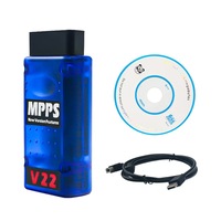 MPPS V22 Versión completa mejorada de MPPS V21 V18 Desbloqueado ilimitado MPPS Master Tricore Boot ECU Chip Tuning Tool ECU Programador