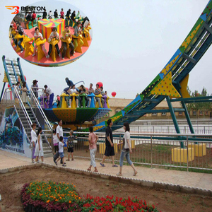 Tourist Attraction Theme Park Equipment Kids <strong>Amusement</strong> <strong>Ride</strong> Spinning <strong>UFO</strong> Roller Coaster <strong>Rides</strong>