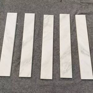 <span class=keywords><strong>Seuil</strong></span> de <span class=keywords><strong>douche</strong></span> en marbre, pierre naturelle, marbre blanc, blanc de Carrare, rebord de fenêtre - Product Image 5