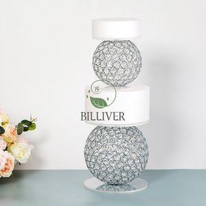 Support à gâteau en fer forgé Table à dessert Plateau à gâteau Support à gâteau en couches Décoration <span class=keywords><strong>de</strong></span> centres <span class=keywords><strong>de</strong></span> table <span class=keywords><strong>de</strong></span> mariage - Product Image 4