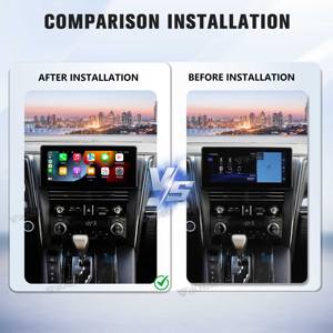 Boîtier décodeur Android 13 Viknav pour Lexus LM 2018-2020, Apple CarPlay sans fil, Android Auto, navigation GPS, lecteur multimédia - Product Image 3