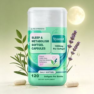 Capsules molles Sommeil et Métabolisme 1000mg 120 unités – Favorise un sommeil de qualité, améliore les performances métaboliques du corps, équilibre quotidien et nocturne - Product Image 2