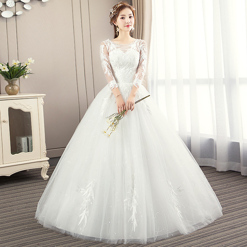 2020 Plus Size Ivory Embroidered Bamboo Leaf Lace Dress 2020 Plus Size Ivory Embroidered Bamboo Leaf Lace Dress