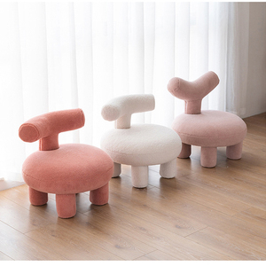 Donsun Morden elegante tela de peluche Engel <span class=keywords><strong>Olga</strong></span> silla sala de estar silla muebles para el hogar - Product Image 1