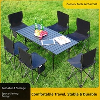 Table pliante en acier au carbone - Portable, idéale pour les pique-niques en plein air, la pêche, les sorties à la plage et le camping. une table carrée.