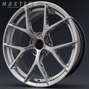 Ruedas de coche de pasajeros forjadas personalizadas para Cayenne Porsche 911 Taycan 944 <span class=keywords><strong>Macan</strong></span> 5x130 llantas de aleación de cara cepillada con bloqueo central de <span class=keywords><strong>21</strong></span> pulgadas - Product Image 3