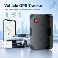 Rastreador GPS Magnético Potente W07 2G+4G 2026 con Rastreo en Tiempo Real, Carga Inalámbrica, Rastreador GPS para Camiones, Rastreo de Activos