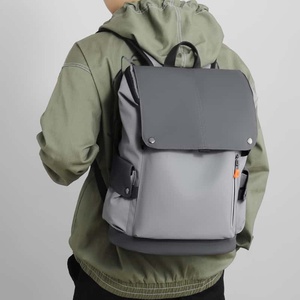 TOUGH SLHS Unisex Nylon <b>Backpack</b> 20-37L <b>Waterproof</b> Zipper Closure Soft Handle <b>School</b> Student <b>Backpack</b> - Product Image 1
