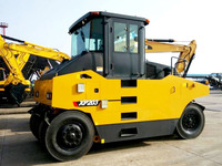 Rouleau Vibratoire XP203 20 Tonnes, Compacteur de Construction avec Moteur Honda, Double Tambour, Engrenage à Roulement, Moteur, Rayon de Braquage Court, Neuf