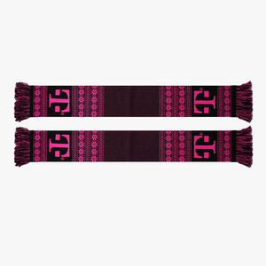 Écharpes Coronation Love Écharpe tricotée personnalisée imprimée pour encourager l'équipe à créer une écharpe <span class=keywords><strong>de</strong></span> football tricotée exclusive et chaleureuse - Product Image 4