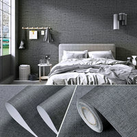 Rouleaux de papier peint autocollants, pelables et repositionnables, décoration murale moderne pour la maison, autocollant mural en PVC imperméable, finition lisse et écologique