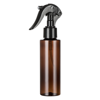 Bouteille pulvérisateur à fine brume PET 5ml 10ml 20ml 30ml 50ml 100ml 500ml, flacon vide rechargeable en plastique pour alcool, atomiseur transparent blanc