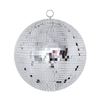 Vente en gros de boules disco géantes argentées et noires de 10 cm, 20 cm, 30 cm, 40 cm, 50 cm, 60 cm, 80 cm, décor NP9064