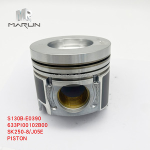 S130B-E0390 cho SK200-8 SK300-8 j05e j08e Piston máy xúc bộ phận động cơ diesel Bộ phận động cơ - Product Image 2
