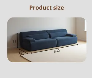 <strong>Blue</strong> Whale Vacuum Compressed Sponge Lazy Style Single <strong>Sofa</strong> <strong>Bed</strong> with Washable Cover for Living Room - Factory Price/Wholesale - Product Image 6