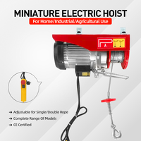 Mini-treuil électrique à câble de 1000 kg, 220 V monophasé