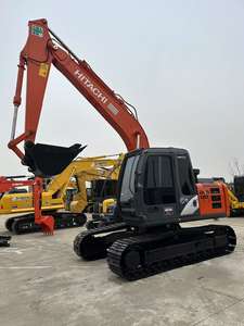 Excavatrice sur chenilles hydraulique d'occasion Hitachi ZX120 de 12 tonnes, d'origine japonaise, Hitachi ZAXIS 120, d'occasion, Hitachi EX120, certifiée EMC - Product Image 4