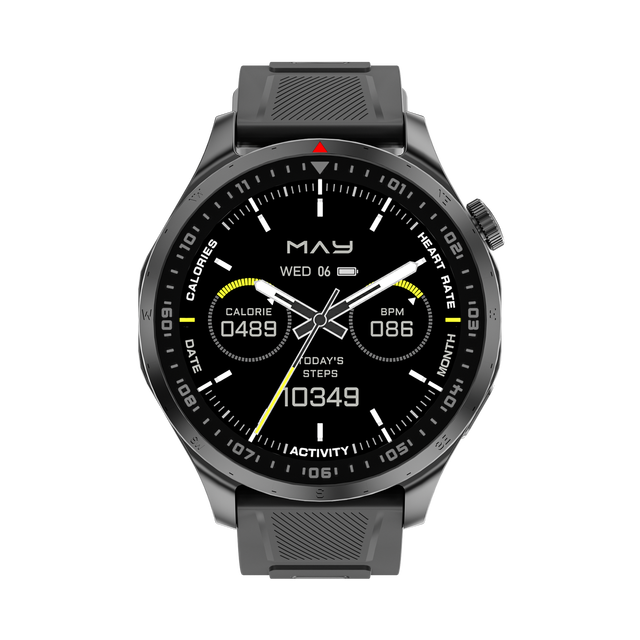 F7G Outdoor GPS Smart Watch Men Built-in Offline Map Compass 1.43" AMOLED Display IP68 Waterproof 11-30 Days Battery Life Voice