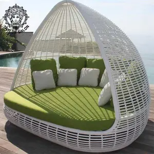 Outdoor möbel rattan / wicker stühle hause daybed terrasse solarium sonne liege