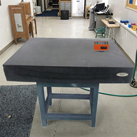 Table de mesure de granit de plaque de Surface de granit de 1000*1000*150mm pour la dalle plate de granit de laboratoire pour l'inspection menée de défaut
