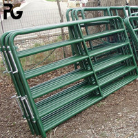 Panneaux de clôture pour chevaux portables et robustes de 12 pieds, panneaux de clôture ronds pour bétail, panneaux de clôture pour chevaux, vente chaude