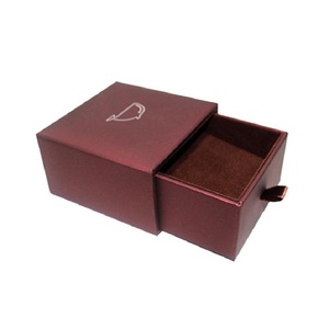 Caja de Regalo de Joyería de Lujo con Logotipo Personalizado, Caja Deslizante de Cartón Rígido de Alta Calidad con Laminación - Product Image 5