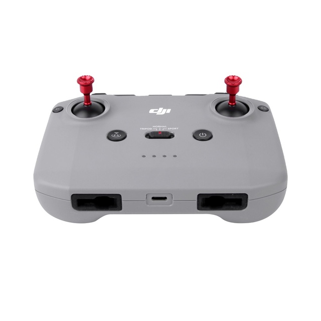 Sunnylife Drone Accessories MAVIC AIR 2 Remote Controller Thumb Rocker Cover CNC Aluminum Alloy Joysticks 1 Pair