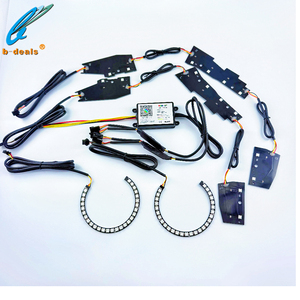 Luces LED DRL de Cambio de Color SRGBA para Chevrolet <span class=keywords><strong>Chevy</strong></span> Camaro, Accesorios para Automóviles, Luces de Circulación Diurna - Product Image 4