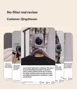 Secadora Inteligente Yanmi, Secadora Portátil de Viaje, Secadora Pequeña para el Hogar y Dormitorio, Conectada a la Aplicación Xiaomi - Product Image 4