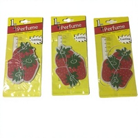 Pendentif désodorisant pour voiture et armoire, parfumé aux fruits, longue durée, pour le commerce international, logo personnalisable